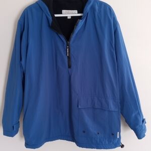 London Fog Blue Windbreaker Jacket